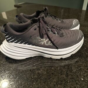 HOKA Bondi X Carbon Fiber Running Sneakers Womens 9